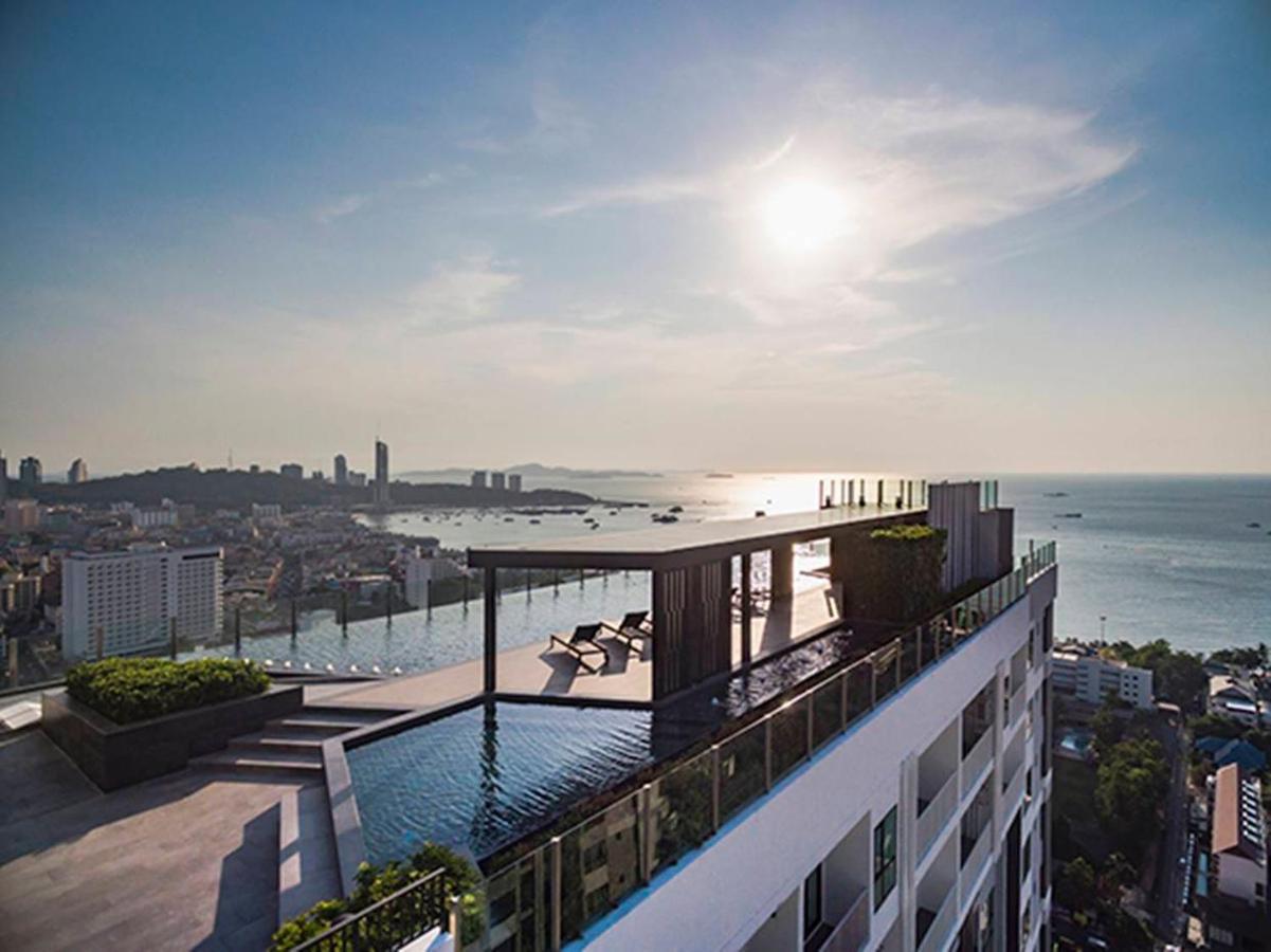 Amazing Infinity Pool Condo Next To The Beach Pattaja Kültér fotó
